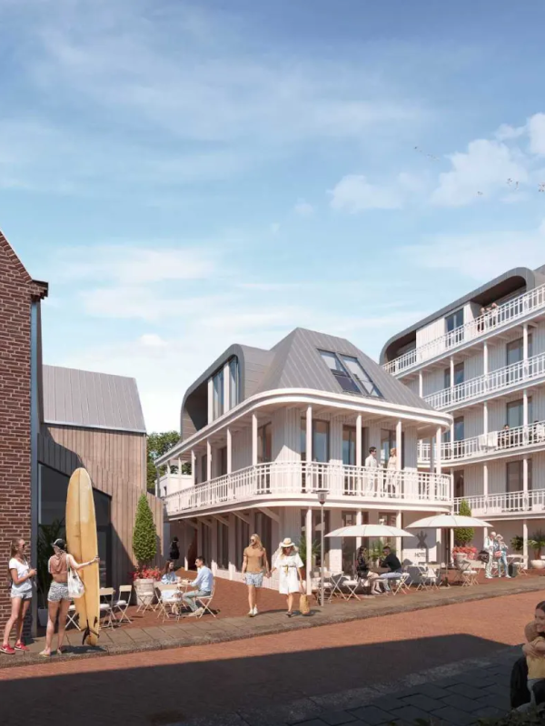 Architect tekening Hotel Paradis